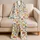 Retro Baseball And Floral Lounge Look For Summer Nights And Sports Fans Gift Idea Satin Pajamas Set - 5