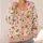 Watercolor Daisy Blooms for Everyday Layering and Relaxed Feminine Style for Women All-over Print Knitted Cardigan - 4
