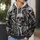Interlocking Skull And Bone Motifs For Dark Alternative Everyday Streetwear Enthusiasts All-over Print Hoodie (Lightweight) - 5