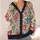 Colorful Heart Motif Boho Style For Women At Spring Beach Trips And Romantic Getaways All-over Print Knitted Cardigan - 4