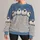 Cream Sheep Under a Blue Sky for Cozy Countryside Weekends and Casual Days All-over Print Knitted Sweater - 1