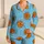 Sky Blue Basketball Motif for Game Nights, Training Days, and Casual Comfort All Day Satin Pajamas Set - 1