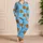Sky Blue Basketball Motif for Game Nights, Training Days, and Casual Comfort All Day Satin Pajamas Set - 4
