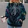Cyan Rune Wolf Beneath Cosmic Skies for Outdoor Adventure and Free-Spirited Men All-over Print Hoodie (Lightweight) - 2