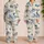 Japanese Wave Coastal Style for Relaxed Evenings, Gift Idea for Women at Home Escape Satin Pajamas Set - 2