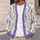 Lavender Wildflower Sprigs for Relaxed Autumn Layering and Everyday Women's Style All-over Print Knitted Cardigan - 5