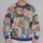 Romantic Cottage Garden Floral Patchwork for Weekend Outings and Everyday Style All-over Print Knitted Sweater - 2