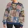 Romantic Cottage Garden Floral Patchwork for Weekend Outings and Everyday Style All-over Print Knitted Sweater - 1
