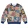 Romantic Cottage Garden Floral Patchwork for Weekend Outings and Everyday Style All-over Print Knitted Sweater - 4