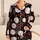 Black Baseballs And Heart Doodles For Cozy Game Nights, Gifts For Athletic Love Fans Satin Pajamas Set - 1