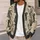 Vintage Newspaper Alien Collage for Everyday Streetwear and Curious Teenagers Style All-over Print Knitted Cardigan - 5