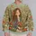 Storybook Flower Gathering Girl for Spring Garden Walks and Nature Loving Women All-over Print Knitted Sweater - 2