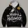 Halloween Spiders, Ghosts and Webs for Festive Autumn Nights and Seasonal Fun All-over Print Hoodie (Lightweight) - 4