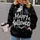 Halloween Spiders, Ghosts and Webs for Festive Autumn Nights and Seasonal Fun All-over Print Hoodie (Lightweight) - 2
