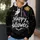 Halloween Spiders, Ghosts and Webs for Festive Autumn Nights and Seasonal Fun All-over Print Hoodie (Lightweight) - 5