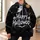 Halloween Spiders, Ghosts and Webs for Festive Autumn Nights and Seasonal Fun All-over Print Hoodie (Lightweight) - 6
