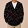 Mothman Crescent Moons for Halloween Nights and Everyday Gothic Style Lovers All-over Print Knitted Cardigan - 6