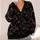 Mothman Crescent Moons for Halloween Nights and Everyday Gothic Style Lovers All-over Print Knitted Cardigan - 4