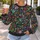 Colorful Vintage Botanicals For Garden Days And Casual Everyday Style All-over Print Knitted Sweater - 5