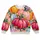 Watercolor Pumpkin Autumn Motifs for Cozy Fall Outings and Seasonal Style All-over Print Knitted Sweater - 4