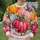 Watercolor Pumpkin Autumn Motifs for Cozy Fall Outings and Seasonal Style All-over Print Knitted Sweater - 6