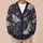 Gothic Luna Moth And Wildflowers For Dark Academia Everyday Teen Style All-over Print Knitted Cardigan - 6