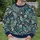 Navy Teal Paisley Florals for Vintage-Inspired Casual Style All-over Print Knitted Sweater - 6