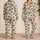 Distressed Skull Motif Lounge Style for Cozy Gothic Nights and Everyday Comfort Satin Pajamas Set - 2