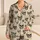 Distressed Skull Motif Lounge Style for Cozy Gothic Nights and Everyday Comfort Satin Pajamas Set - 1
