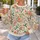 Hummingbird Floral Motif for Garden-Inspired Everyday Style for Women Who Love Nature All-over Print Knitted Sweater - 5