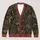 Forest Cryptid Moonlit Wildflowers for Halloween Night Walks and Autumn Layering All-over Print Knitted Cardigan - 1