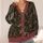 Forest Cryptid Moonlit Wildflowers for Halloween Night Walks and Autumn Layering All-over Print Knitted Cardigan - 4