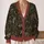 Forest Cryptid Moonlit Wildflowers for Halloween Night Walks and Autumn Layering All-over Print Knitted Cardigan - 2