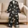 Celestial Sun Moon And Stars for Dreamy Nights and Cozy Lunar Evenings at Home Satin Pajamas Set - 5