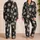 Celestial Sun Moon And Stars for Dreamy Nights and Cozy Lunar Evenings at Home Satin Pajamas Set - 2