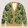 Black Baby Dragons and Wildflowers for Whimsical Everyday Layering for Teenagers All-over Print Knitted Cardigan - 1