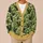 Black Baby Dragons and Wildflowers for Whimsical Everyday Layering for Teenagers All-over Print Knitted Cardigan - 6