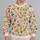 Watercolor Floral Blooms for Spring Brunches, Garden Parties and Everyday Style All-over Print Knitted Sweater - 2