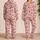 Sweet Pug Dogs And Pink Hearts For Cozy Valentine's Day Lounging At Home Together Satin Pajamas Set - 2