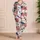Distressed American Flag Stars and Stripes for Fourth of July Celebrations Satin Pajamas Set - 4