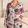 Distressed American Flag Stars and Stripes for Fourth of July Celebrations Satin Pajamas Set - 1