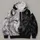 Split Face Wolf Portrait With Bold Dual Tones For Outdoor Adventure Enthusiasts All-over Print Hoodie (Lightweight) - 4