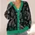 Retro Deep Sea Divers and Sea Creatures for Sci-Fi Everyday Layering and Teen Style All-over Print Knitted Cardigan - 4