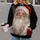 Realistic Santa Portrait With Christmas Tree For Holiday Celebrations All-over Print Hoodie (Lightweight) - 2