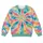 Rainbow Sunburst Bohemian Colors For Spring Festivals And Everyday Wear All-over Print Knitted Sweater - 4