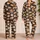Sleeping Corgi Hearts for Cozy Nights, A Sweet Gift for Dog Lovers and Corgi Fans Satin Pajamas Set - 2