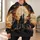 Howling Wolf Pack and Eagles at Moonrise for Outdoor Adventure and Nature Lovers All-over Print Hoodie (Lightweight) - 6