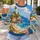 Coastal Lighthouse Seascape for Relaxed Summer Days by the Shore All-over Print Knitted Sweater - 5