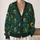 Golden Peacock Eyes for Autumn Layering and Everyday Style for Teens All-over Print Knitted Cardigan - 2