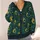 Golden Peacock Eyes for Autumn Layering and Everyday Style for Teens All-over Print Knitted Cardigan - 4